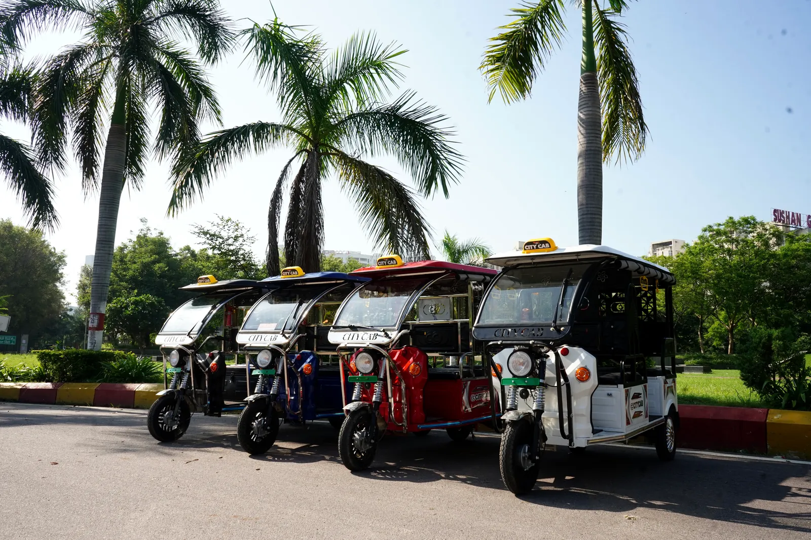 City Cab electric three-wheeler lineup